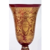 2 Vases Venise rouges et or fin 19e siècle | Biron 2 Vases Venise rouges et or fin 19e siècle