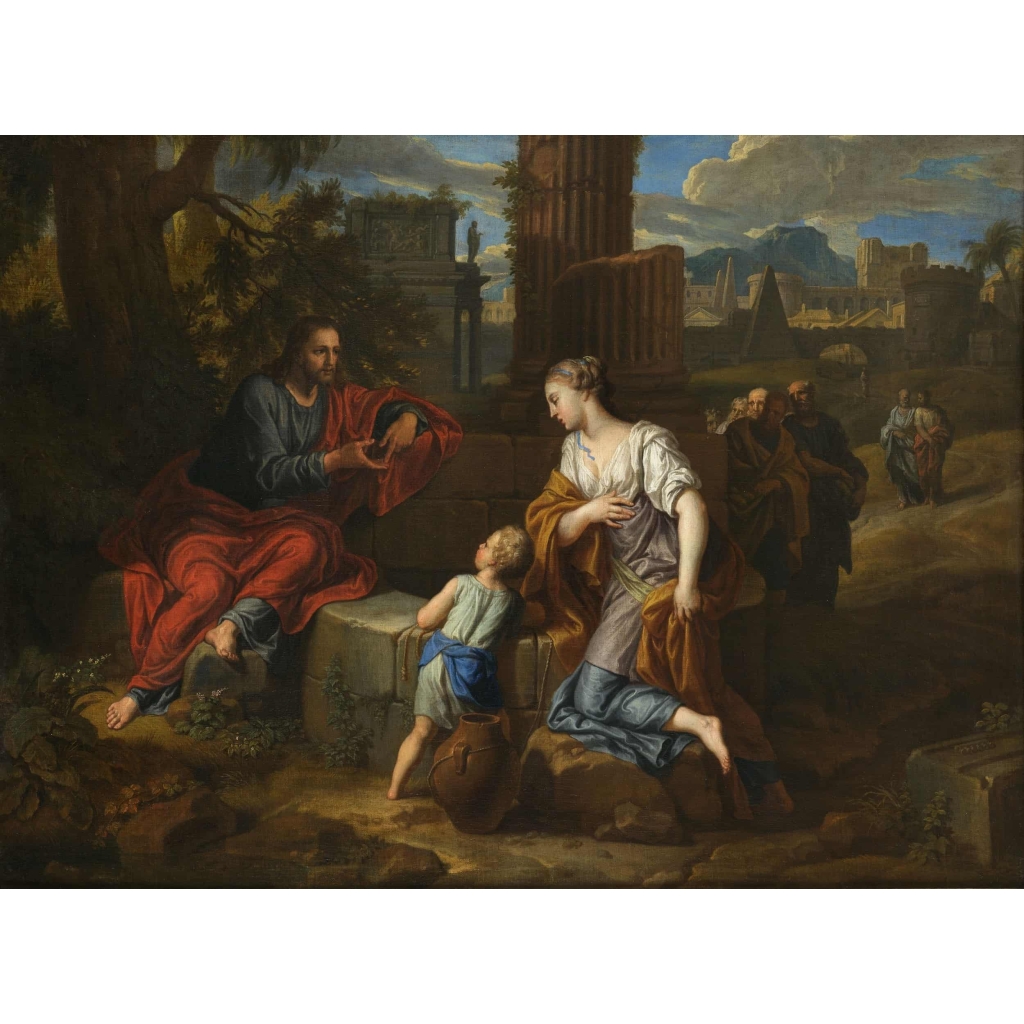 Le Christ et la Samaritaine – Michel Corneille le Jeune (1642 – 1708)