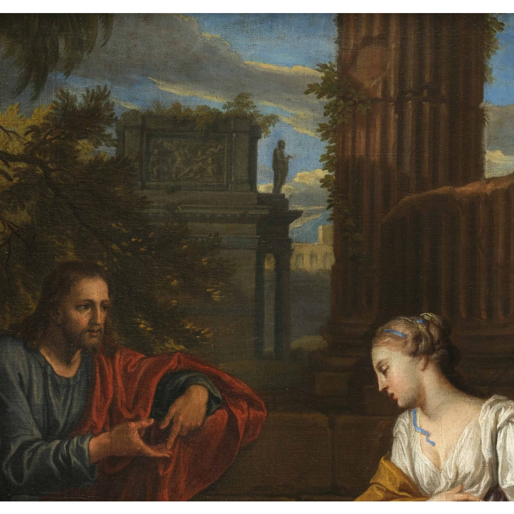 Le Christ et la Samaritaine – Michel Corneille le Jeune (1642 – 1708)