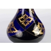 Paire de Lampes bleues et or Napoléon III | Biron Paire de Lampes bleues et or Napoléon III