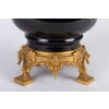 Paire de Lampes bleues et or Napoléon III | Biron Paire de Lampes bleues et or Napoléon III