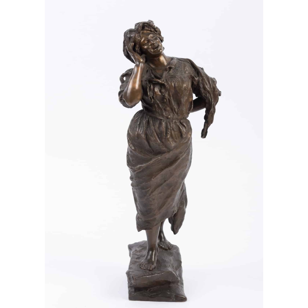 Bronze « La Cantatrice » de PARENTE 20e siècle | Biron ||||||||||||