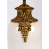 Lampe blanche et or Chine XIXème | Biron Lampe blanche et or Chine XIXème