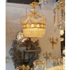 VENDU…. Lustre couronne Royale d’époque 19ème siècle | Biron VENDU.... Lustre couronne Royale d’époque 19ème siècle