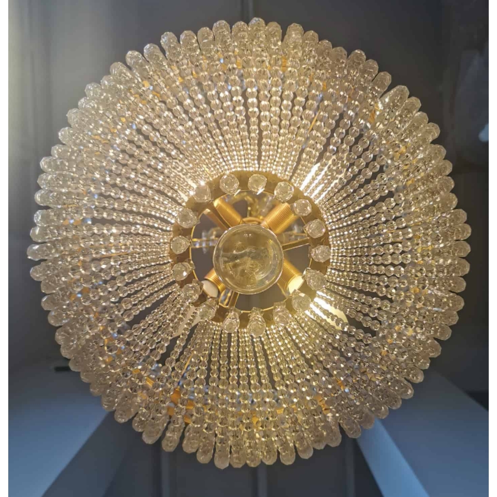 VENDU…. Lustre couronne Royale d’époque 19ème siècle | Biron VENDU.... Lustre couronne Royale d’époque 19ème siècle