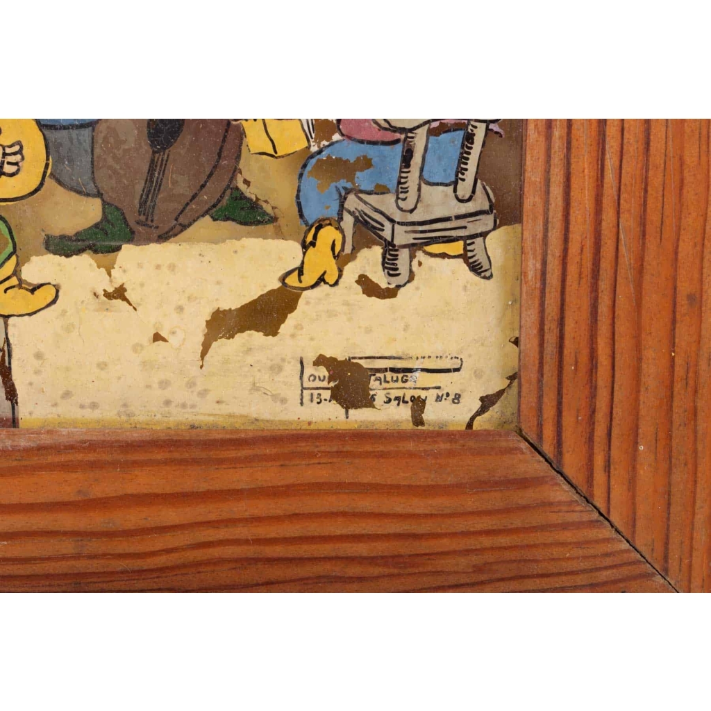 Tableaux Blanche Neige et les 7 Nains Louis Fittaluga 1946