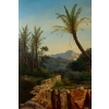 Grand Paysage Du Sud De l'Italie, Par Alphonse Reimers 1878