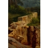 Grand Paysage Du Sud De l'Italie, Par Alphonse Reimers 1878