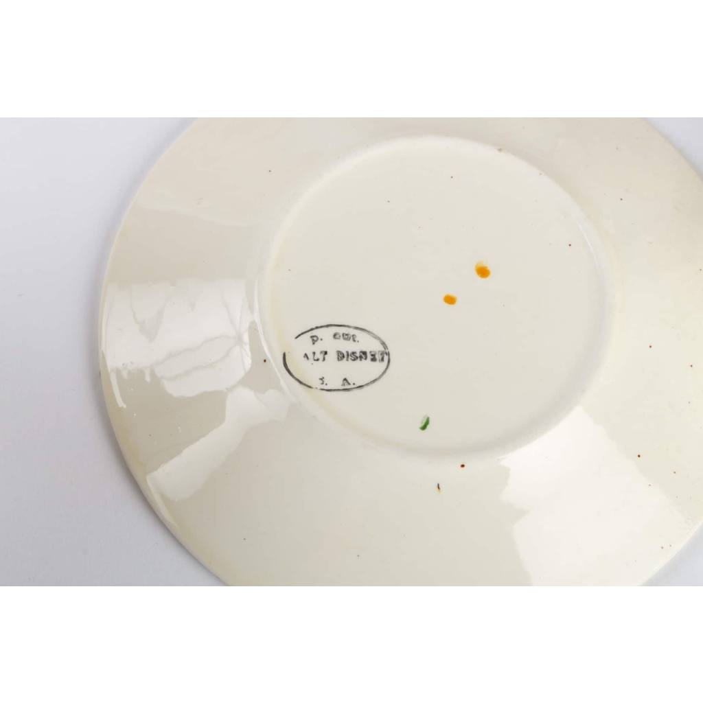 Service Mickey Mouse ( Faience de Onnaing ) Walt Disney 1930 | Biron Service Mickey Mouse ( Faience de Onnaing ) Walt Disney 1930