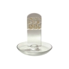 Cendrier Baguier « Athlètes » verre blanc patiné sépia de René LALIQUE | Biron ||||||