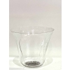 Suite de 12 Gobelets « Pavot » verre blanc émaillé noir d’origine de René LALIQUE | Biron Suite de 12 Gobelets "Pavot" verre blanc émaillé noir d'origine de René LALIQUE