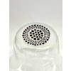 Suite de 12 Gobelets « Pavot » verre blanc émaillé noir d’origine de René LALIQUE | Biron Suite de 12 Gobelets "Pavot" verre blanc émaillé noir d'origine de René LALIQUE