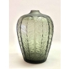 Vase « Tournai » verre gris de René LALIQUE | Biron Vase "Tournai" verre gris de René LALIQUE
