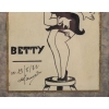 Dessin de Betty Boop par Manuel 1932 | Biron Dessin de Betty Boop par Manuel 1932