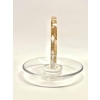 Cendrier Baguier « Faune » verre blanc patiné sépia de René LALIQUE | Biron Cendrier Baguier "Faune" verre blanc patiné sépia de René LALIQUE