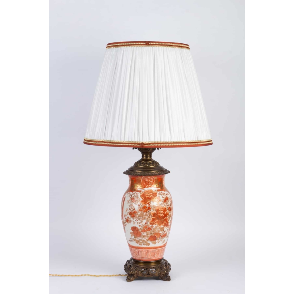 Lampe Corail Japon XIXème | Biron |||||||||||||