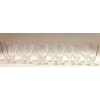 Suite de 12 Verres « Champigny » verre blanc de René LALIQUE | Biron Suite de 12 Verres "Champigny" verre blanc de René LALIQUE