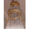 Lustre Montgolfière L XVI, d’époque Napoléon III. | Biron Lustre Montgolfière L XVI, d'époque Napoléon III.