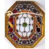 Une paire d’appliques à vitraux, circa 1920. | Biron Une paire d'appliques à vitraux, circa 1920.