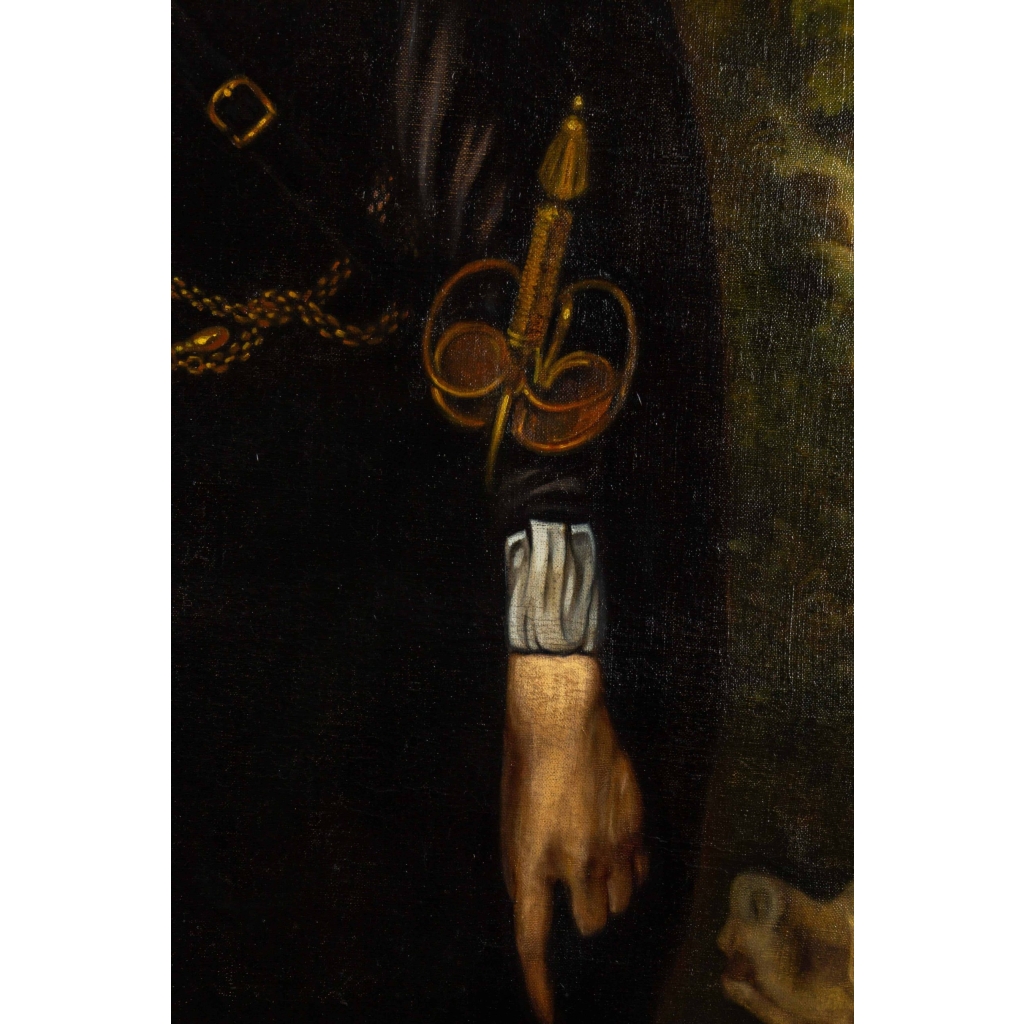Portrait De Carlo Emanuel d'Este. Alexandre Fischer (1869-1942)