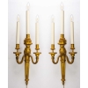 Paire d’appliques bronze béliers, XIXème | Biron ||||||||