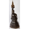 Bouddha bronze, position de la prise de la terre à témoin | Biron Bouddha bronze, position de la prise de la terre à témoin