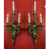 Paire d’appliques style Louis XV, XIXème | Biron ||||