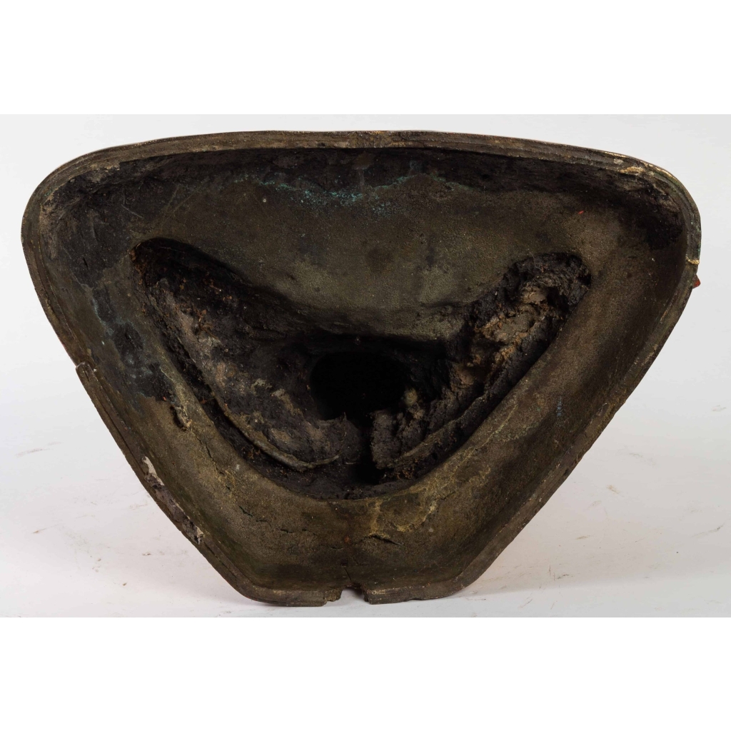 Bouddha assis en bronze doré, position de la prise de la terre à témoin | Biron Bouddha assis en bronze doré, position de la prise de la terre à témoin