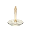 Cendrier Baguier « Clos Sainte-Odile » verre blanc patiné sépia de René LALIQUE | Biron ||||||