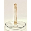 Cendrier Baguier « Clos Sainte-Odile » verre blanc patiné sépia de René LALIQUE | Biron Cendrier Baguier "Clos Sainte-Odile" verre blanc patiné sépia de René LALIQUE