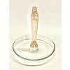 Cendrier Baguier « Clos Sainte-Odile » verre blanc patiné sépia de René LALIQUE | Biron Cendrier Baguier "Clos Sainte-Odile" verre blanc patiné sépia de René LALIQUE