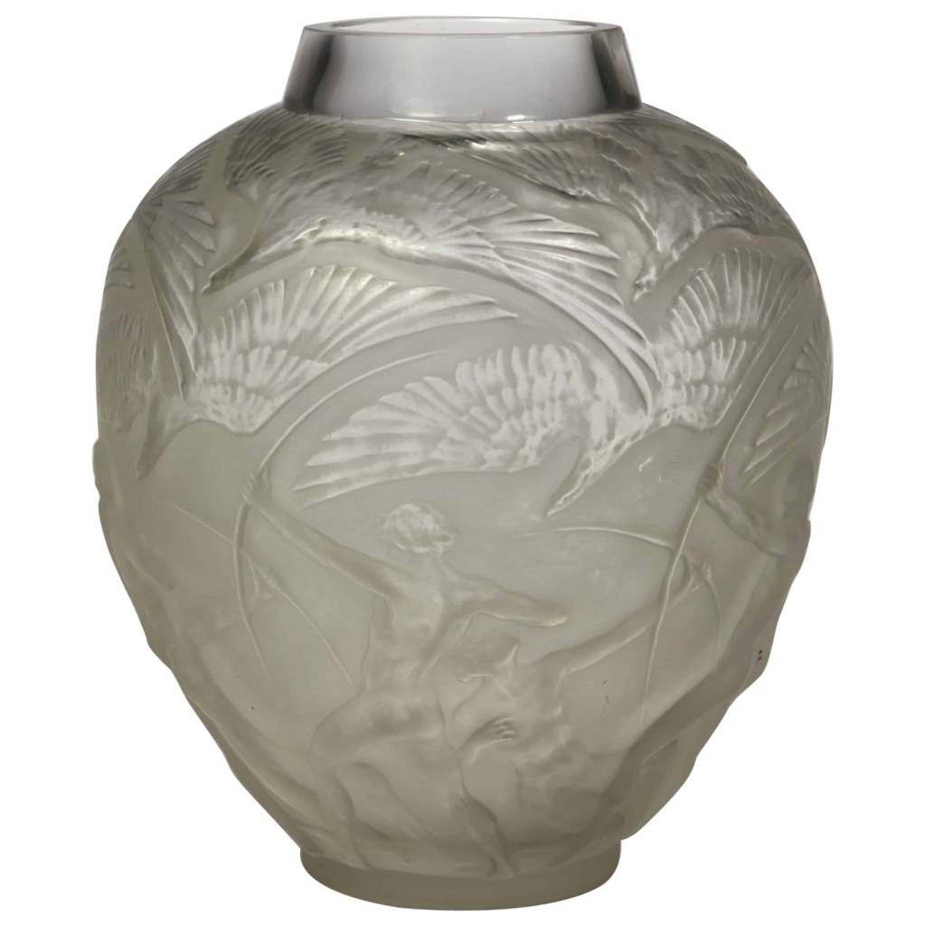 René LALIQUE : Vase « Archers » 1921 | Biron ||