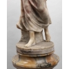 An Italian 19th Century Orientalist Alabaster Lamp Sculpture Attributed to Gugliemo Pugi (1850-1915). | Biron An Italian 19th Century Orientalist Alabaster Lamp Sculpture Attributed to Gugliemo Pugi (1850-1915).