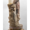An Italian 19th Century Orientalist Alabaster Lamp Sculpture Attributed to Gugliemo Pugi (1850-1915). | Biron An Italian 19th Century Orientalist Alabaster Lamp Sculpture Attributed to Gugliemo Pugi (1850-1915).