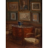 Tableau de J.C. Rosenberg Scène d’intérieur XIXème | Biron Tableau de J.C. Rosenberg Scène d'intérieur XIXème