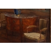 Tableau de J.C. Rosenberg Scène d’intérieur XIXème | Biron Tableau de J.C. Rosenberg Scène d'intérieur XIXème