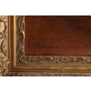 Tableau de J.C. Rosenberg Scène d’intérieur XIXème | Biron Tableau de J.C. Rosenberg Scène d'intérieur XIXème