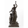 A French Late 19th Century Bronze Statue signed H.Levasseur (1853-1934). 13