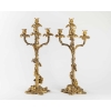 A Paire Of French 19th Century Ormulu Candelabras. | Biron |||||