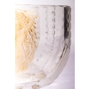 Vase « Flore » verre blanc patiné sépia de René LALIQUE | Biron Vase "Flore" verre blanc patiné sépia de René LALIQUE