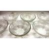 Suite de Six 6 Bols à Main « Pissenlit » verre blanc de René LALIQUE | Biron Suite de Six 6 Bols à Main "Pissenlit" verre blanc de René LALIQUE