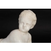 Sculpture en marbre du 19e siècle | Biron Sculpture en marbre du 19e siècle