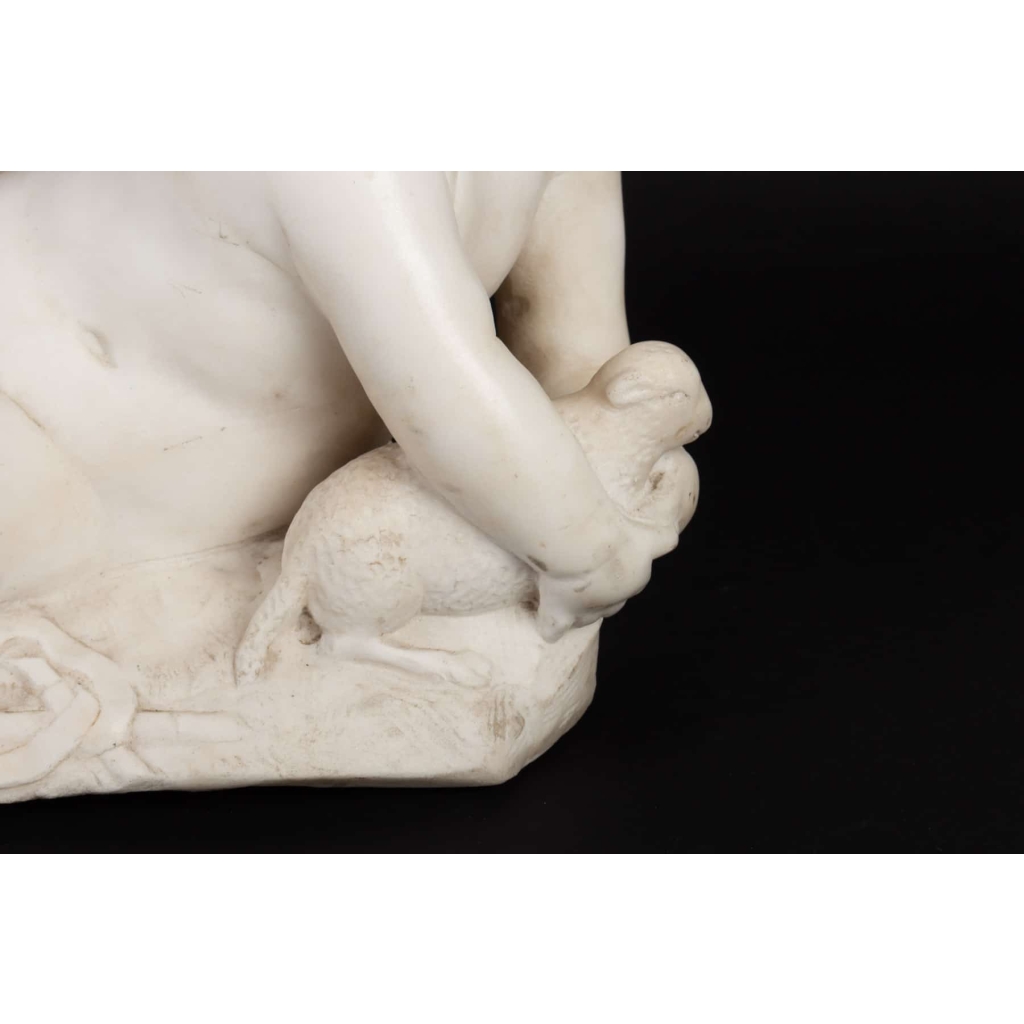 Sculpture en marbre du 19e siècle | Biron Sculpture en marbre du 19e siècle
