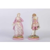Couple en biscuit de Sèvres fin du 19e siècle | Biron |||||||||||||