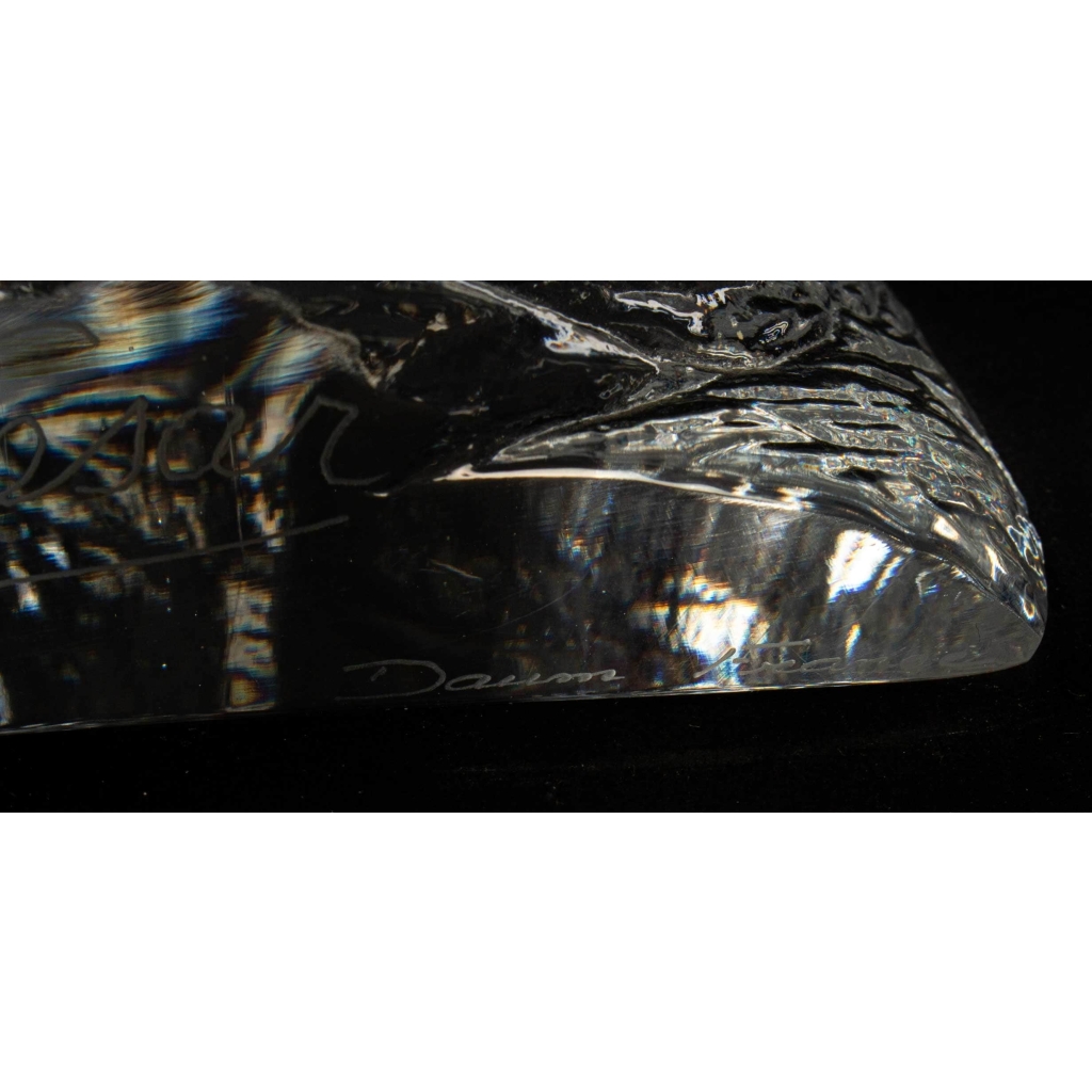 Sculpture "Le Pouce" de César - Edition Limitée de 300 exemplaire cristal incolore de DAUM