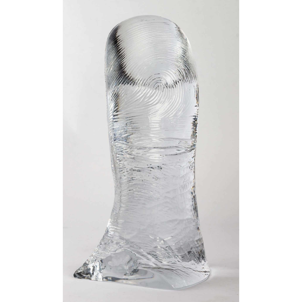 Sculpture "Le Pouce" de César - Edition Limitée de 300 exemplaire cristal incolore de DAUM