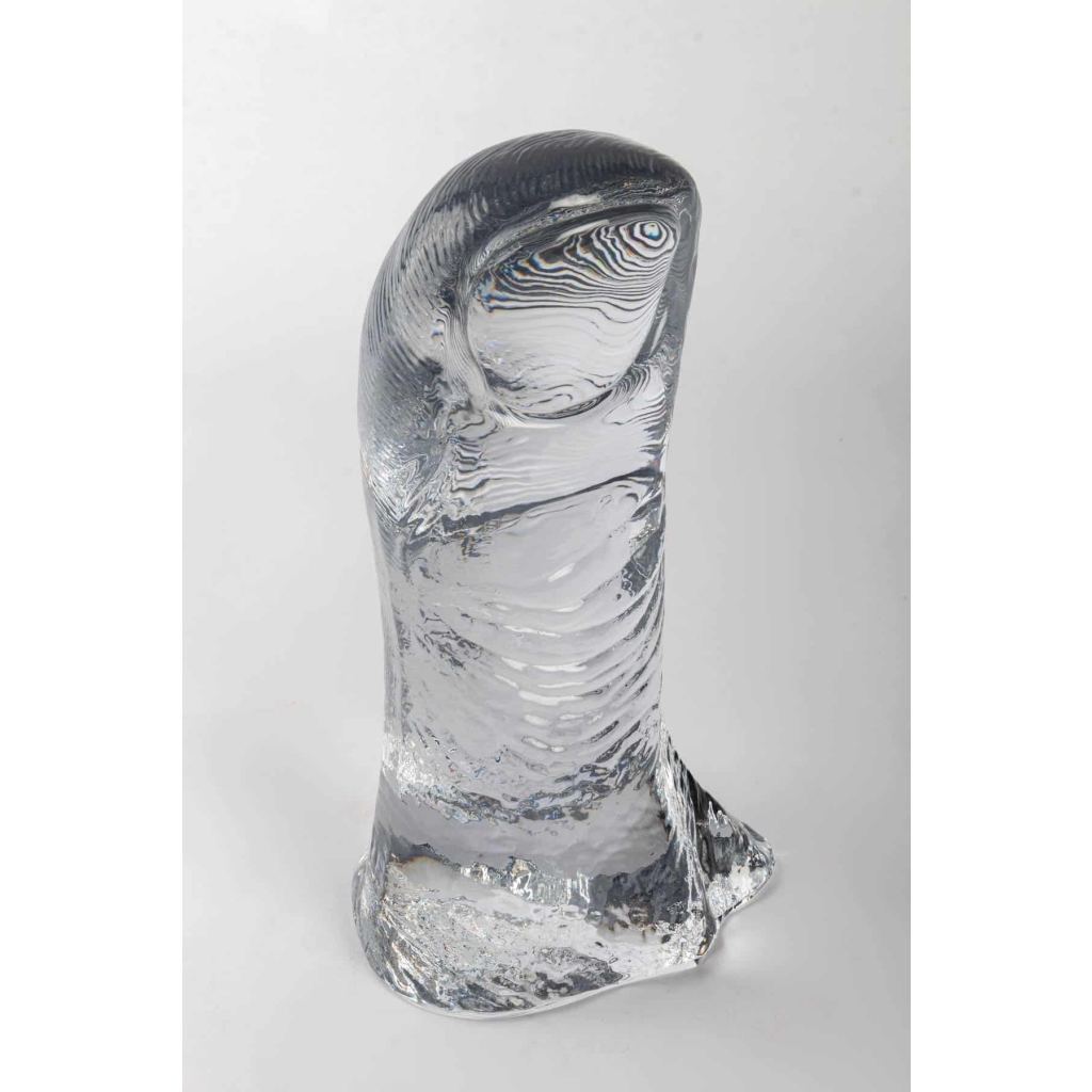 Sculpture "Le Pouce" de César - Edition Limitée de 300 exemplaire cristal incolore de DAUM