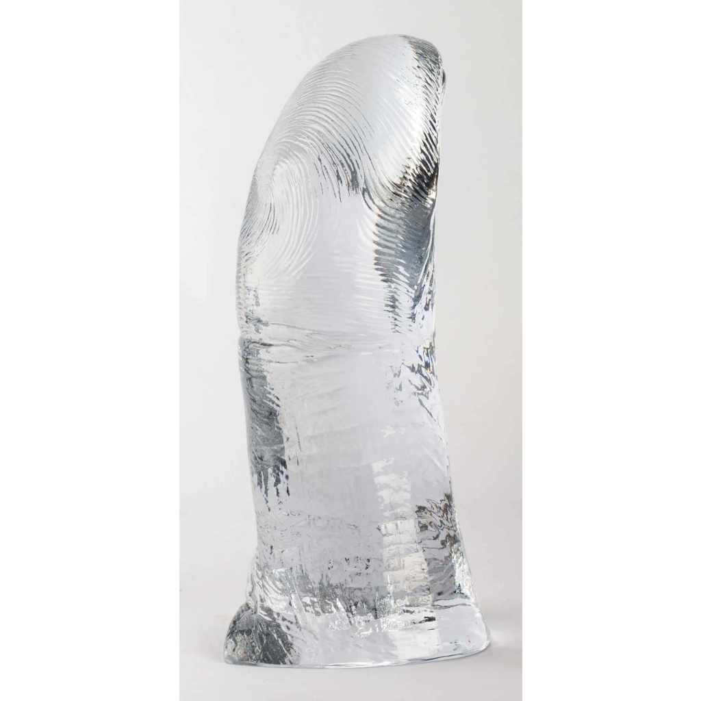 Sculpture "Le Pouce" de César - Edition Limitée de 300 exemplaire cristal incolore de DAUM