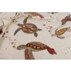 Tissu en lin « Tortues » | Biron Tissu en lin "Tortues"