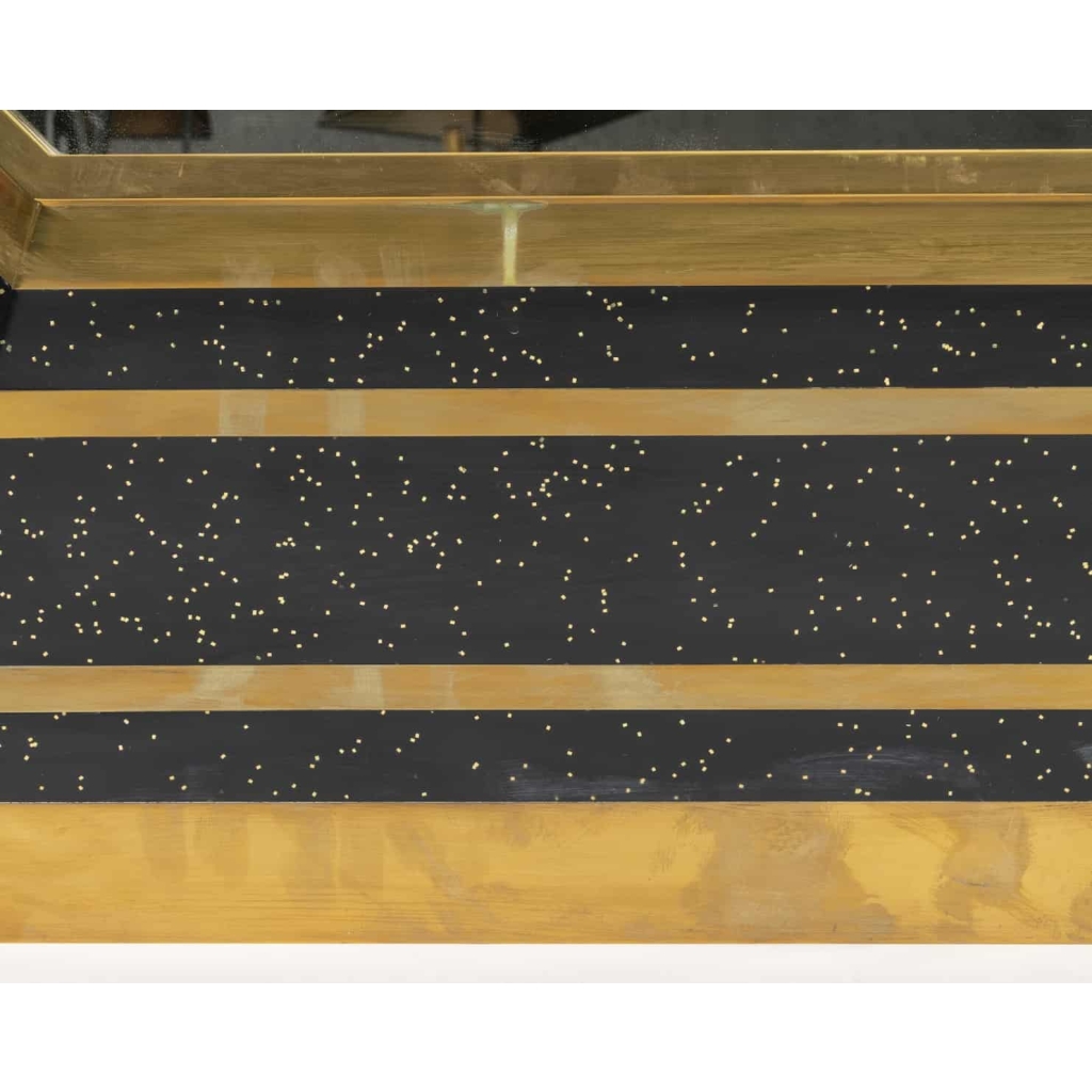 A Charming XXth Century Mirror By Jean Claude MAHEY | Biron A Charming XXth Century Mirror By Jean Claude MAHEY